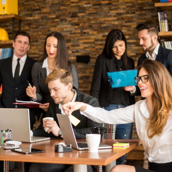 Office of an SEO agency