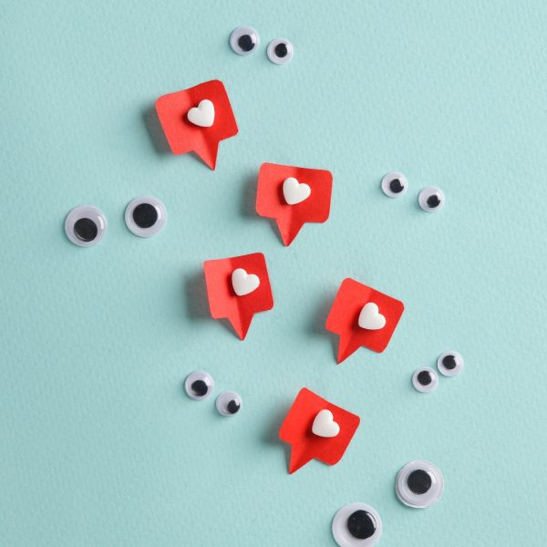 social media likes and views